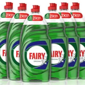 Fairy Original Washing Up Liquid, 6 x 900ml
